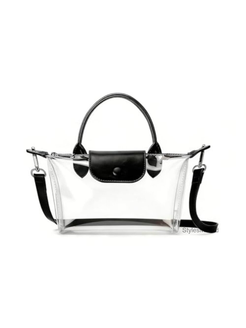 Clear Crossbody Bag Stadium Approved Waterproof TPU Concerts Sports Events